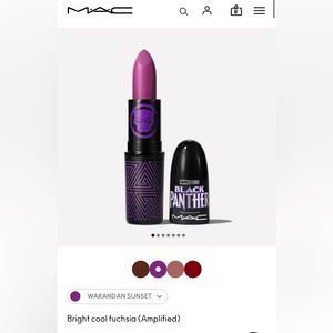 Wakanda Forever limited edition lipstick in Wakandan Sunset